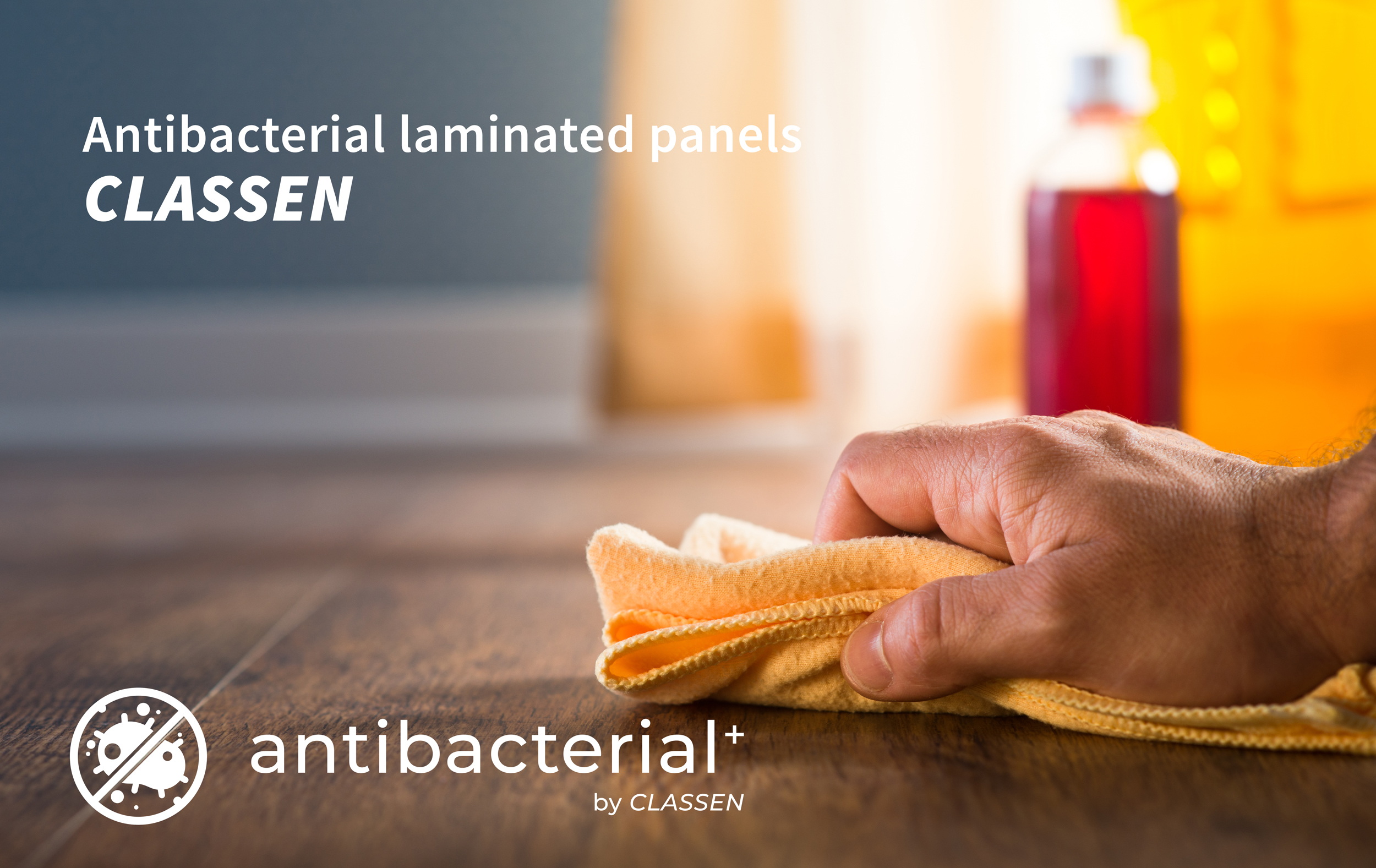 Protection times three – antibacterial properties of CLASSEN floors confirmed with a - Classen